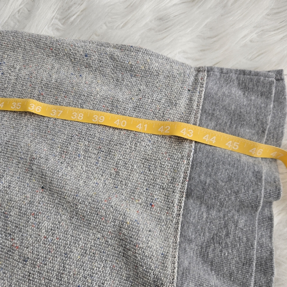 SOFT SURROUNDINGS Lazy Day Lounge Dress Size SP Hooded Soft Gray Marl‎ Pocket - Picture 15 of 15